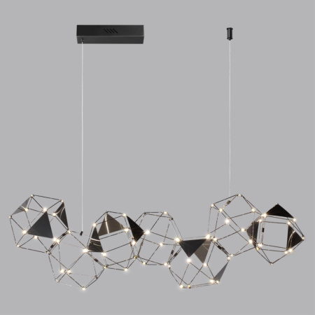 5087/32L L-VISION ODL25 черный хром/металл Люстра LED 32W 4000K 1900Лм TRELLIS