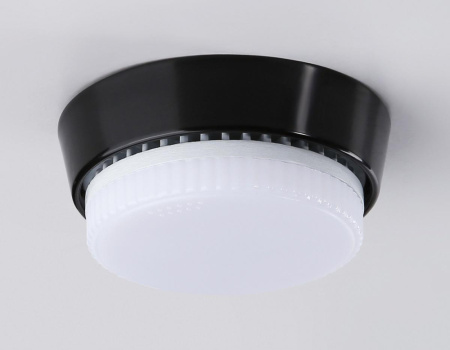 G10189 Светильник накладной G10189 BK черный GX53 max 12W D90*20