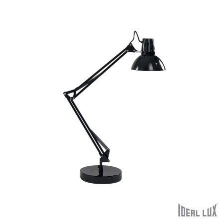 WALLY TL1 NERO Настольная лампа, max 1 x 40W E27 / 230V