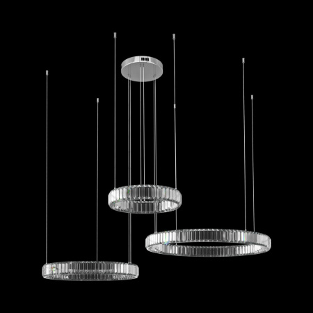 10135/3 Chrome Подвесной светильник LOFT IT Crystal ring, шт