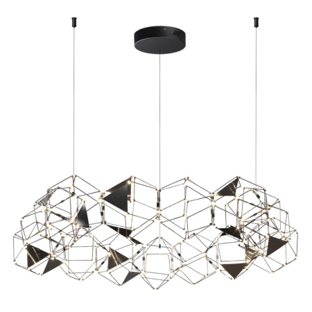 5087/68L L-VISION ODL25 черный хром/металл Люстра LED 68W 4000K 3740Лм TRELLIS