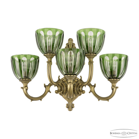 Светильник 7214B16/3+2/210 FP P1 U Clear-Green/H-1H, 5x40 w, 38х33х38 см