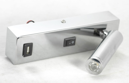 LSP-8241 Светильник настенный Хром/Хром LED 1*4W