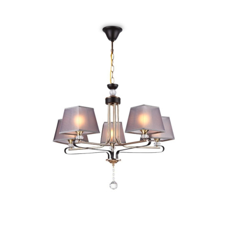TR4616 Светильник подвесной TR4616/5 CF/FGD кофе/золото E27/5 max 40W D640*800