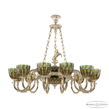 Светильник 72003P/12/300 GW P1 U Amber-Green/H-1I FH1B, 20x40 w, 104x90 см