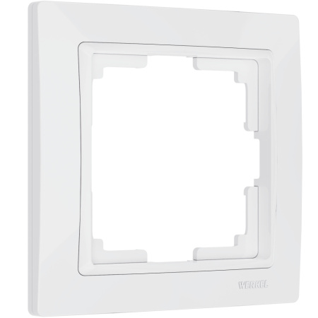 W0012001/ Рамка на 1 пост Snabb basic (белый)