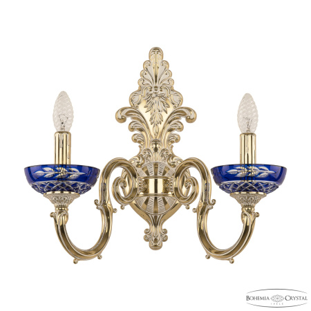 Светильник 77203B15/2/210 GW P Clear-Blue/H-1J 2x40 w, 43х27х42 см