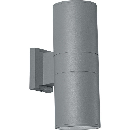 Светильник уличный светодиодный, 2*15W, 2400Lm, 3000K, серый DH0708
