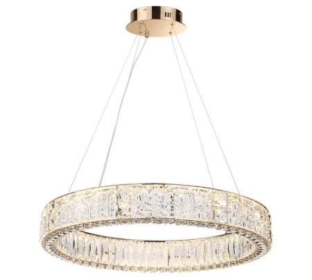 5071/100L HALL ODL24 493 золото/прозрачный/металл/хрусталь/стекло Люстра LED 100W 3700K VERSION