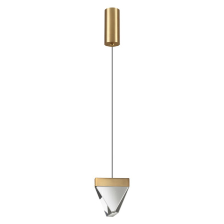 6678/5L L-VISION ODL24  205  Подвесной светильник латунь/металл/хрусталь IP20 LED 5W 320Лм 4000K RAY