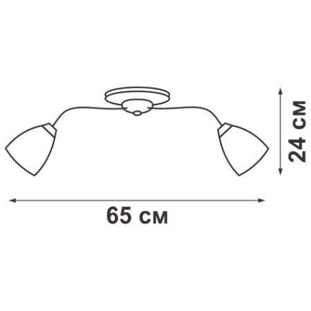 V3548-3/3PL Люстра V3548-3/3PL, 3хЕ14 макс. 40Вт, плафон ПП