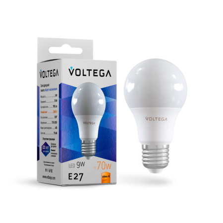 8343 VG2-A2E27warm9W Лампа светодиодная ЛОН, 9W, Е27, 2800К