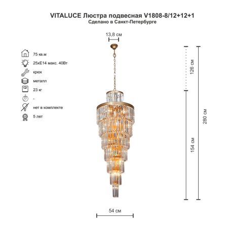V1808-8/12+12+1, 28хЕ14 макс. 60Вт