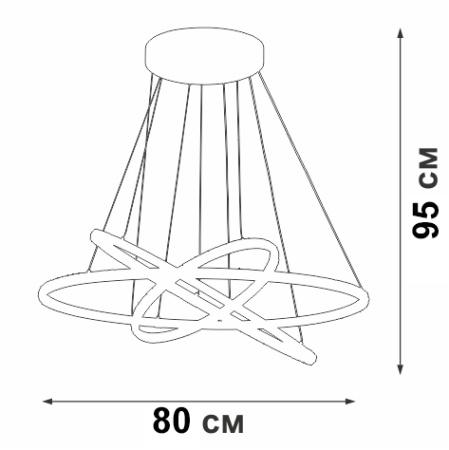 V4628-1/3S Светодиодный светильник V4628-1/3S, LED 125Вт, 3500-4000K