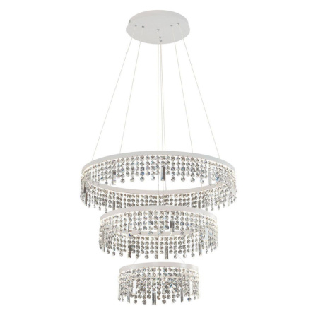 1780-18P, люстра, D800/600/400xH1500, 4000K, 1xLEDx28W + 1xLEDx42W + 1xLEDx56W