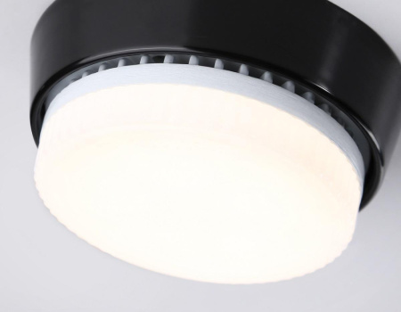 G10189 Светильник накладной G10189 BK черный GX53 max 12W D90*20