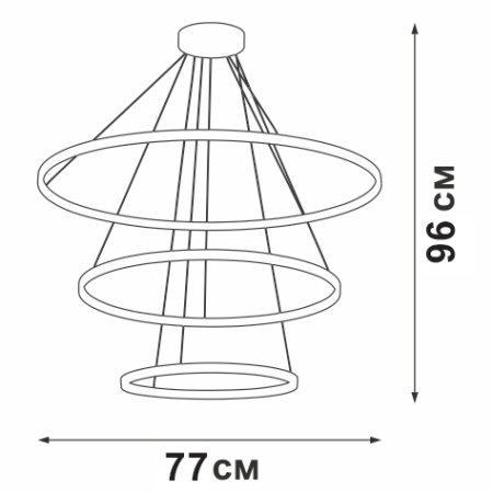 V4600-9/3S Светодиодный светильник V4600-9/3S, LED 135Вт, 3500-4000