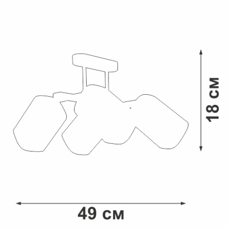 V4895-0/4PL Люстра