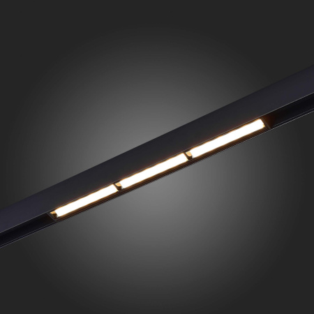 ST804.436.18 Магнитный трековый светильник Черный LED 1*18W 3000K 1 000Lm Ra>90 120° IP20 L330xW22xH