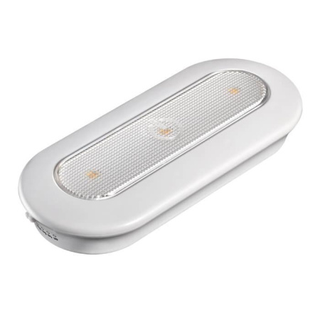 357440 NT18 000 белый Мебельный накладной светодиодный светильник IP20 3LED SMD2835 0,6W MADERA
