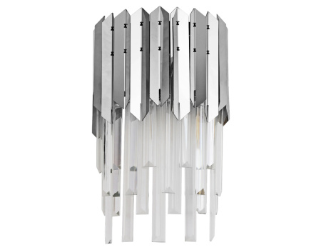 TR5288 Настенный светильник с хрусталем TR5288/2 CH/CL хром/прозрачный E14/2 max 40W 370*220*110