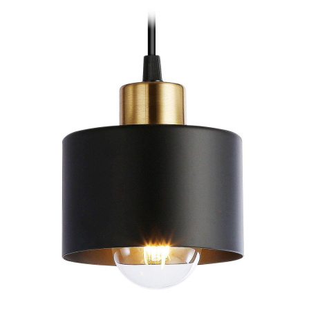 TR8113 Подвесной светильник в стиле лофт TR8113 BK/BS черный/латунь