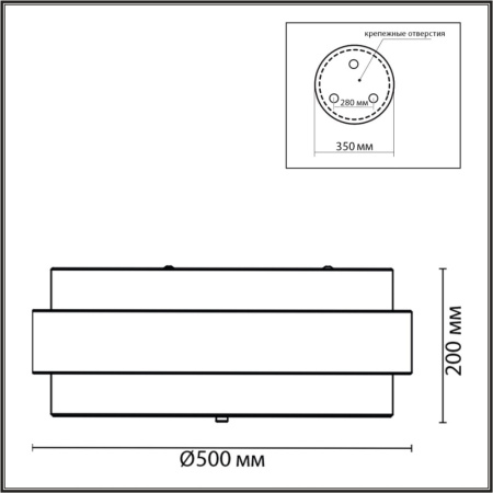 8003/6C MODERNI LN24 черный/черный, золотой металл/металл, текстиль Потолочный светильник Е27 6*60W