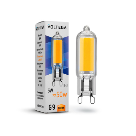 7090 VG9-K1G9warm5W Капсула G9 2800K 5W