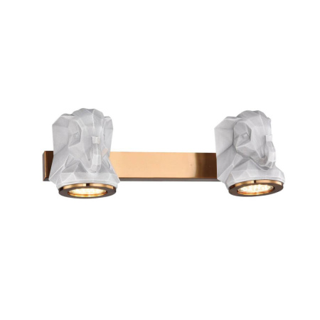 2322-2W Elephant настенный светильник 2*GU10LED*5W, в комплекте