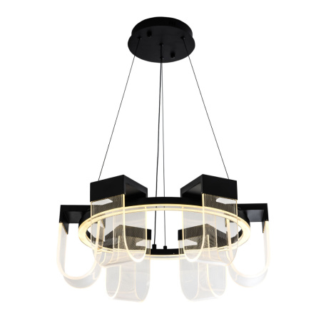 L7707-600 BK Подвесной cветильник LED4U L7707-600 BK