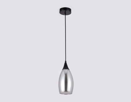 TR3544 Подвесной светильник TR3544 BK/SM черный/дымчатый E14 max 40W D130*1000