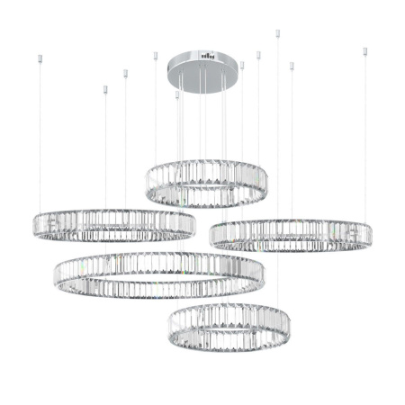 10135/5 Chrome Подвесной светильник LOFT IT Crystal ring, шт