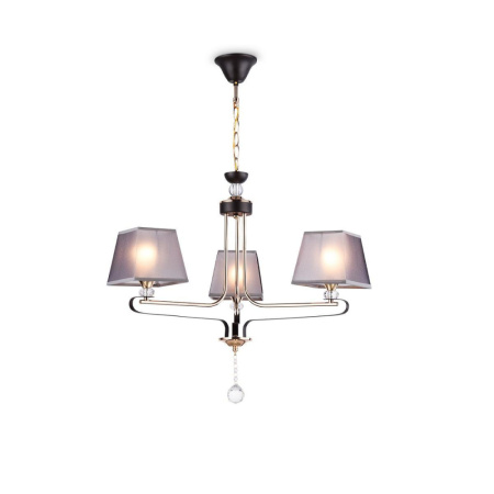 TR4614 Светильник подвесной TR4614/3 CF/FGD кофе/золото E27/3 max 40W D640*800
