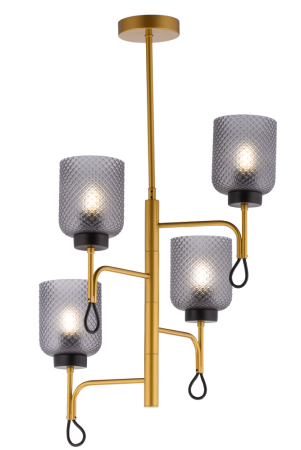 4909MDM/4 BGD+SG (1) Люстра Veneto Luce