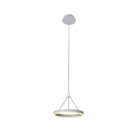08205,01(4000K) Подвесной светильник ТОР белый d30 h110 Led 18W (4000K)