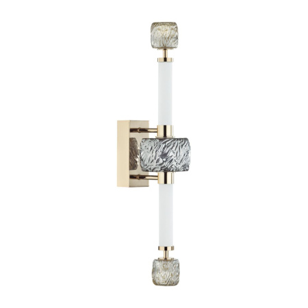 5426/28WL L-VISION ODL_EX24 21 золотой/белый/дымчатый/коньячный/металл/стекло/акрил Бра LED 28W 3000