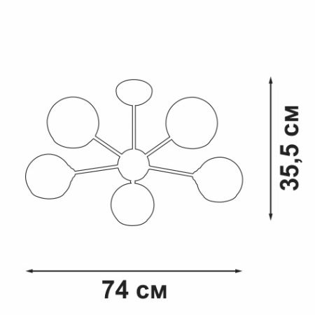 V4321-1/5PL Светильник