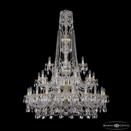 Светильник 1411/20+10+5/400/XL-155/3d золото, 35х40 w, 118х155 см