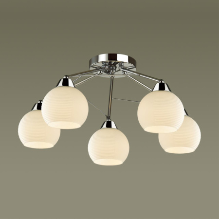 5211/5C COMFI хром Люстра потолочная E27 5*60W 220V PATTY