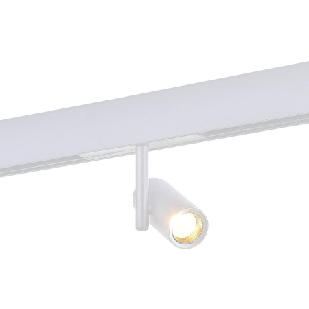 ST808.536.08 Магнитный трековый светильник Белый LED 1*8W 3000K 550Lm Ra>90 36° IP20 D42xH135 48VV