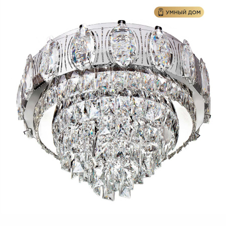 L9438-500 CR с УД Потолочная люстра LED4U L9438-500 CR с функцией УД