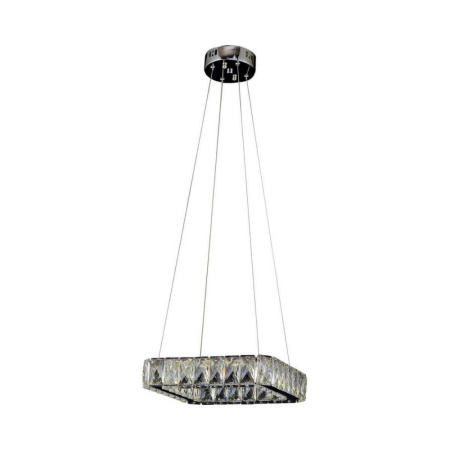 08601(3000-6000K) Подвесной светильник АЛЬТИС-КРИСТАЛЛ хром h120 w28*28 Led 24w (3000-6000K) с пульт