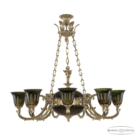 Светильник 72009P/9/250 G P2 U Amber-Green/H-1K Y8 FA10B, 17х40 w, 92х90 см