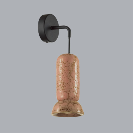 5054/1WC PENDANT ODL24 315 черный/розовый/коричн./металл/керамика Бра GU10 LED 4W KERAMA