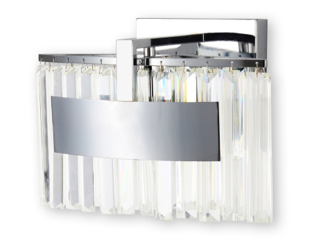TR5094 Настенный светильник TR5094 CH/CL хром/прозрачный E14 max 40W 348*200*234
