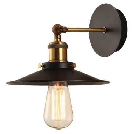 LSP-9100 Бра, LOFT, черный + бронза, E27 1*60W
