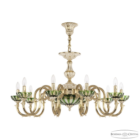 Светильник 72203P/10/300 GW P Clear-Green/H-1H, 14х40 w, 104х55 см