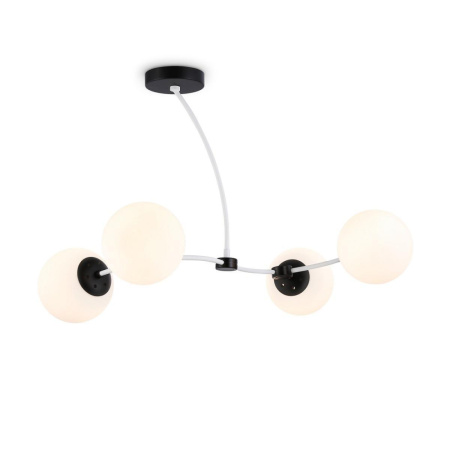 TR2542 Подвесной светильник TR2542/4 WH/BK белый/черный E27/4 max 60W 700*450*450
