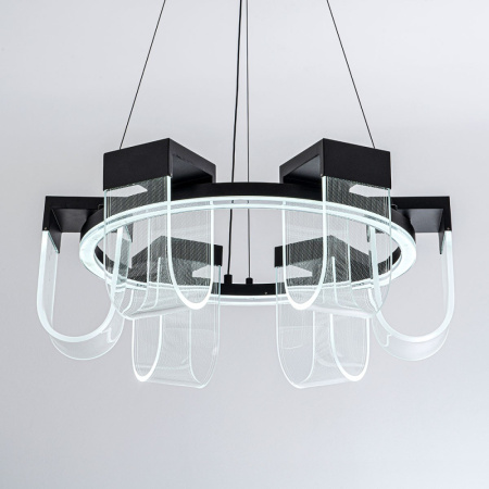 L7707-600 BK Подвесной cветильник LED4U L7707-600 BK