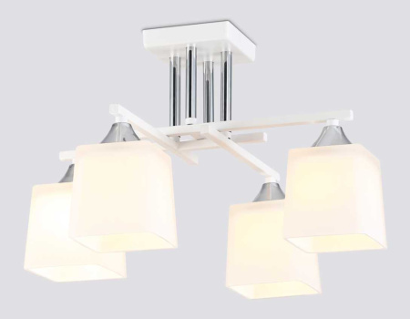 TR303041 Светильник подвесной TR303041/4 WH белый E27/4 max 60W 420*420*260